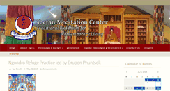 Desktop Screenshot of drikungtmc.com
